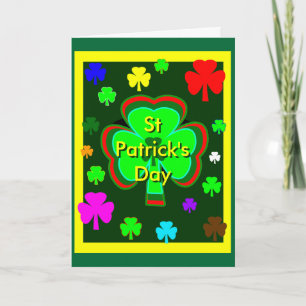 Carte Saint Patrick's Day UCréate Modèles3a