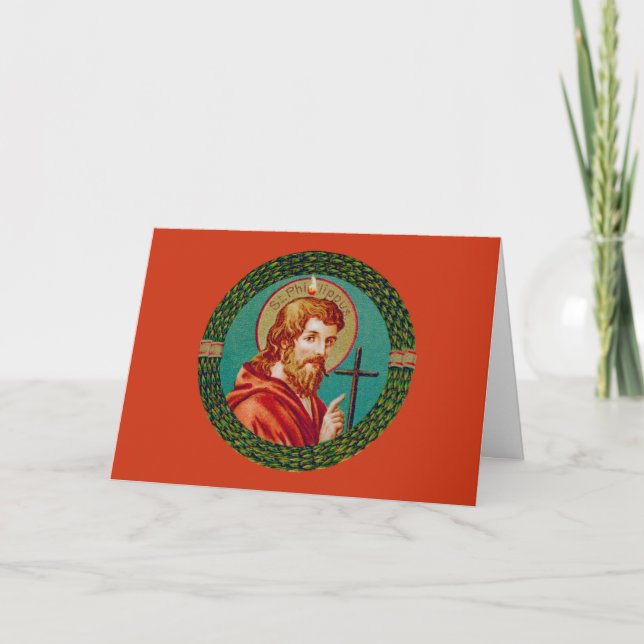 Carte Saint Philippe l'Apôtre (JMAS 10) Salutation (Devant)