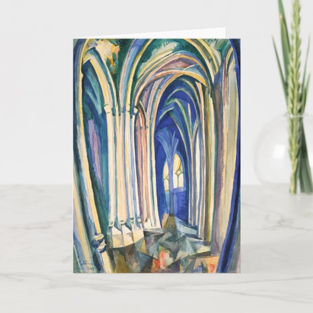 Carte Saint-Séverin | Robert Delaunay | (Devant)