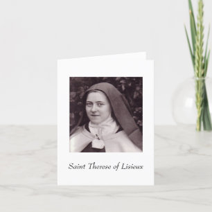 Carte Saint-Thérèse de Lisieux