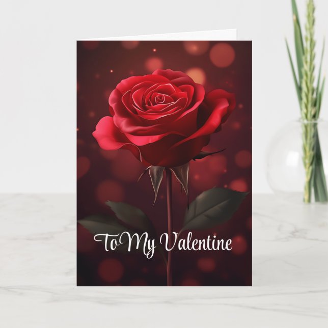 Carte Saint Valentin (Devant)