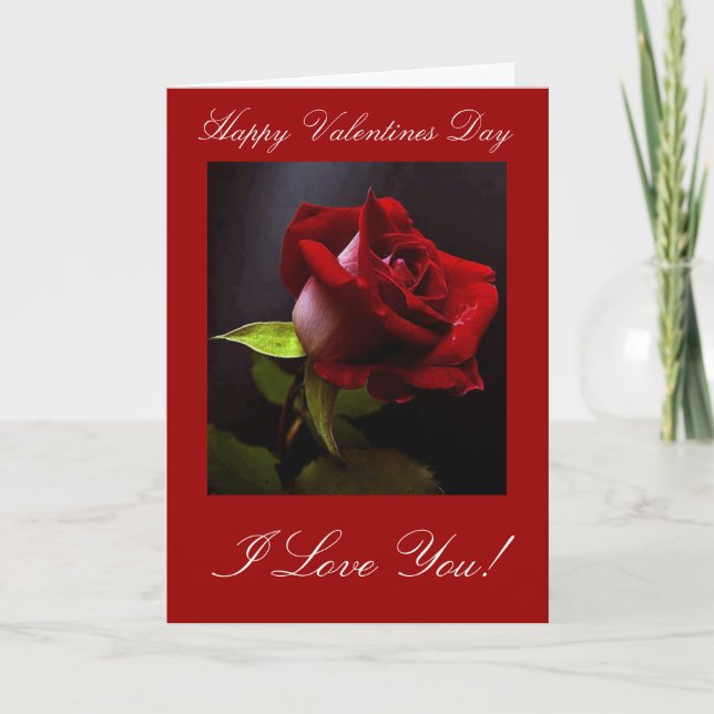 Carte Saint Valentin (Devant)