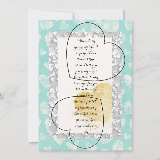 Carte Saint-Valentin (Devant)