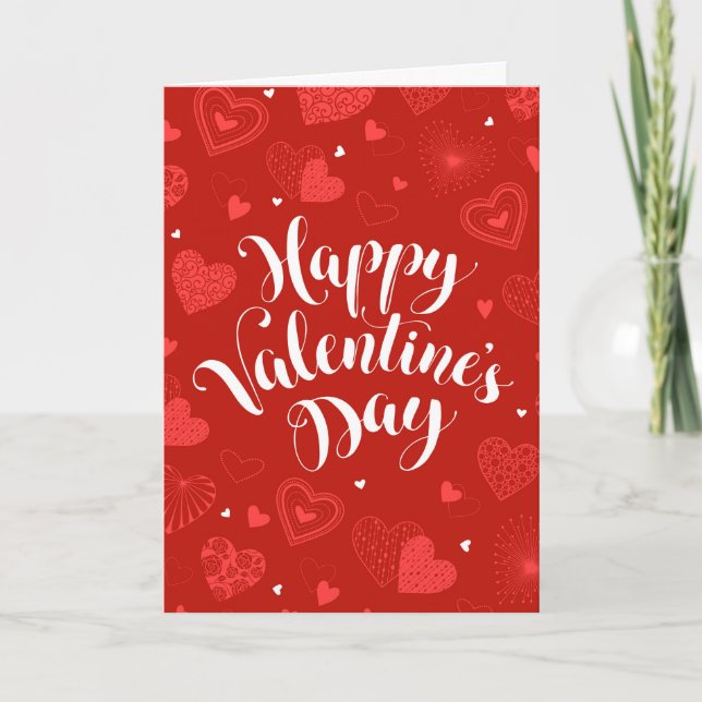 Carte Saint Valentin (Devant)