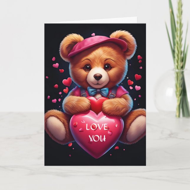 Carte Saint Valentin (Devant)