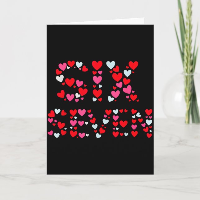 Carte Saint-Valentin 67 Meme Rempli De Cœurs Drôle S (Devant)