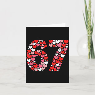 Carte Saint-Valentin 67 Meme Rempli de Cœurs Drôle S