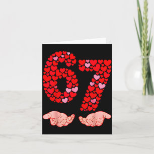Carte Saint-Valentin 67 Meme Rempli De Cœurs Drôle S