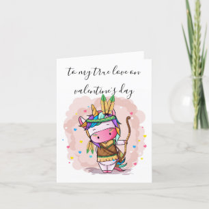 Carte Saint-Valentin - À mon vrai amour