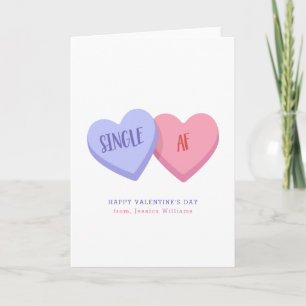Carte Saint Valentin Candy Single AF