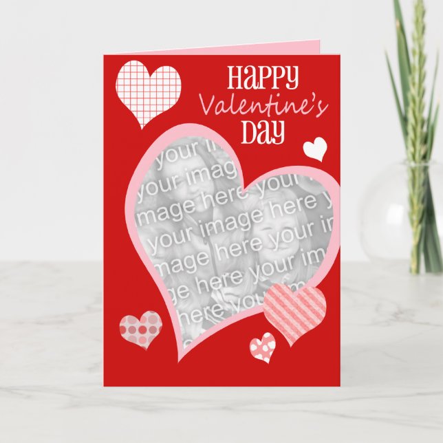 Carte Saint Valentin, Carte photo (Devant)