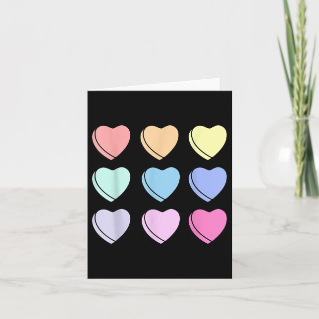 Carte Saint Valentin Coeur (Devant)
