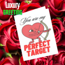 Carte Saint-Valentin Cœur Spécial avec Flèche Degi