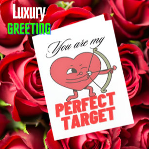 Carte Saint-Valentin Cœur Spécial avec Flèche Degi