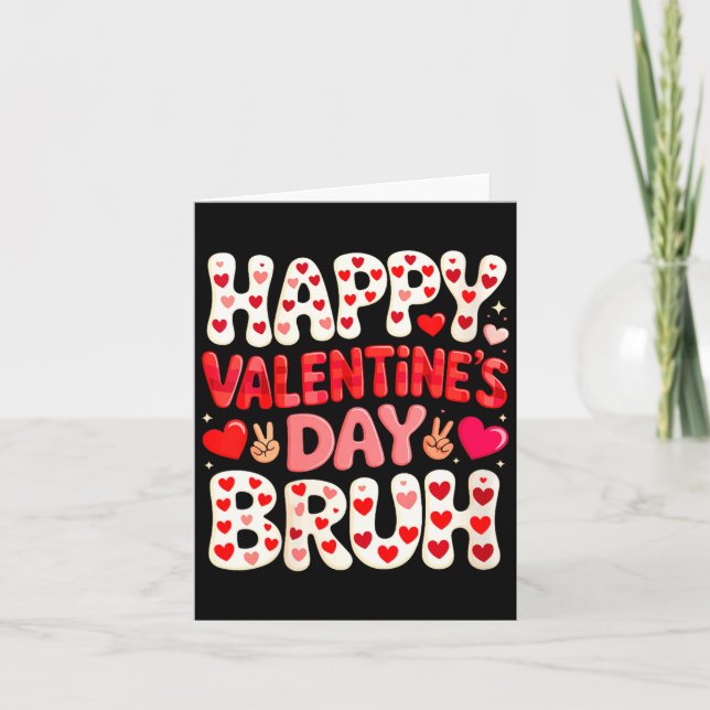 Carte Saint-Valentin Cœurs Correspondants Enfants pour F (Devant)