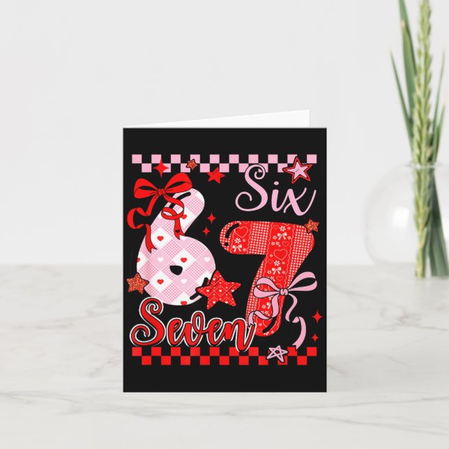 Carte Saint-Valentin coquette 67 six sept prépa mignon c (Devant)
