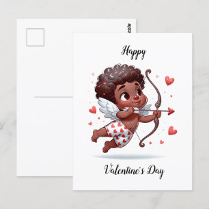 Carte Saint Valentin de charme Cupid