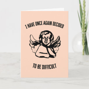 Carte Saint-Valentin difficile