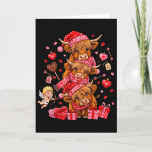 Carte Saint Valentin drôle amateur de vaches Xoxo Sois à