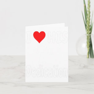 Carte Saint-Valentin drôle couple apparié j'aime son D