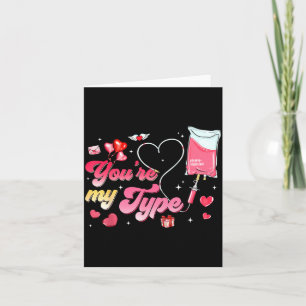 Carte Saint Valentin Drôle Er Infirmière Vous êtes mon t