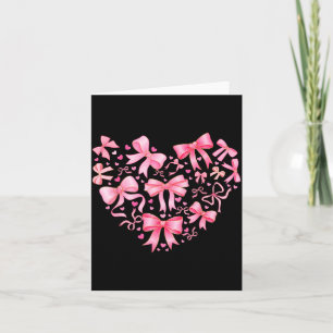 Carte Saint-Valentin Mignon Coquette Arc Nk Cœur Fille F