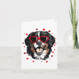 Carte Saint-Valentin Montagnard Bernois Cœur Amoureux de