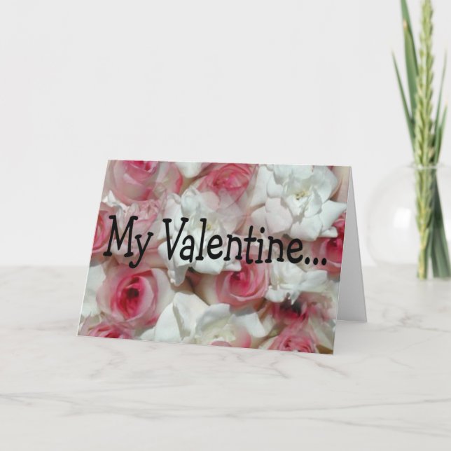 Carte Saint-Valentin Moyenne Spiritée "La Vie Avec (Devant)