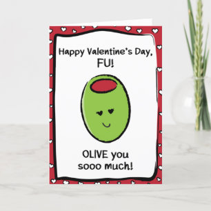 Carte Saint Valentin pour Fu