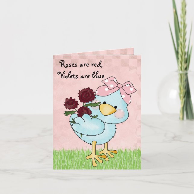 Carte Saint Valentin pour les enfants (Devant)