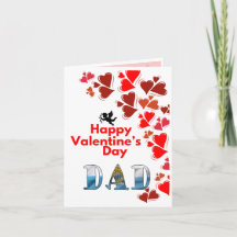 Carte Saint-Valentin pour les papas (Saint-Marin)