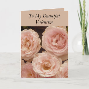 Carte Saint-Valentin Rose
