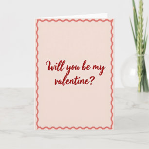 Carte Saint-Valentin : Sois mon Valentin