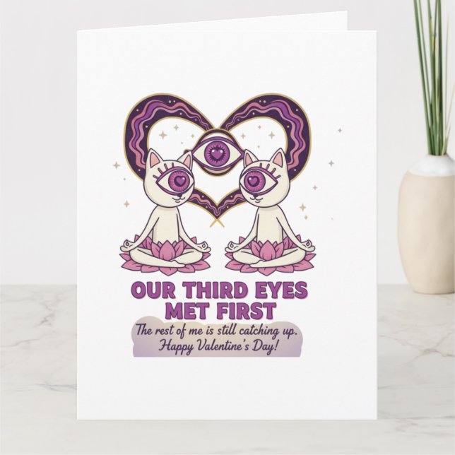 Carte Saint-Valentin spirituel (Devant)