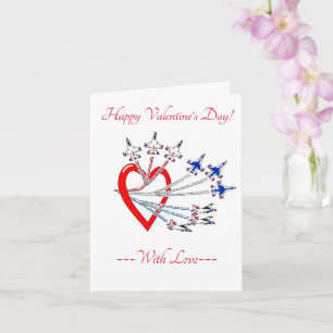 Carte Saint-Valentin Thunderbirds
