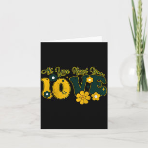 Carte Saint-Valentin Tout Ce Dont Vous Avez Besoin Est 1