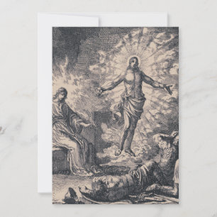 Carte Sainte de la Résurrection du Christ de Jan L