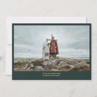 Carte Sainte de l'Art Catholique | Saint Olaf avec