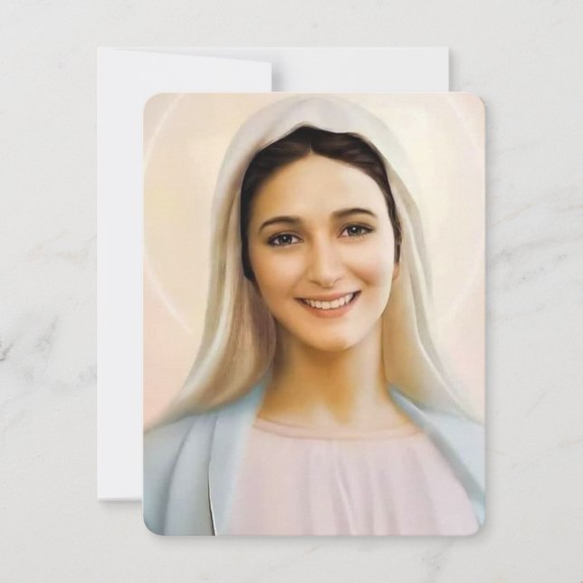 Carte Sainte du Mémorial funéraire catholique Vier (Devant)
