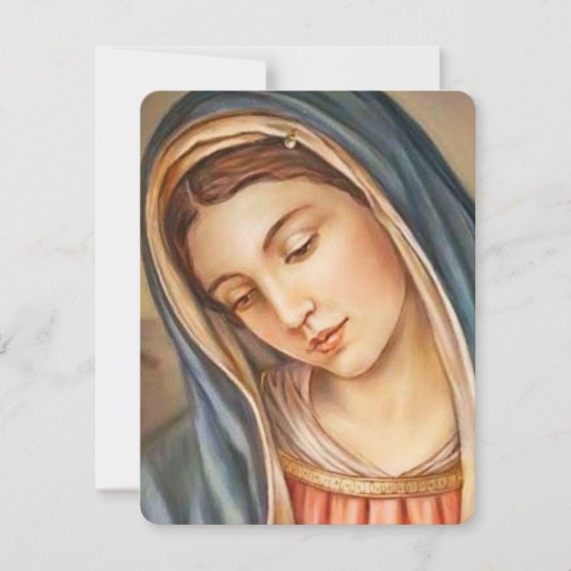 Carte Sainte du Mémorial funéraire catholique Vier (Devant)