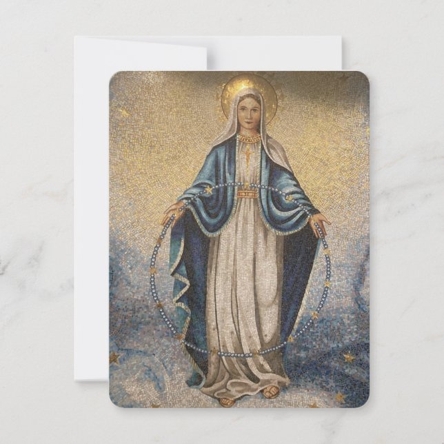 Carte Sainte du Mémorial funéraire catholique Vier (Devant)