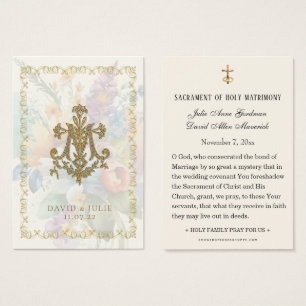 Carte Sainte Marie Fleurie pour Mariage