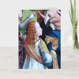 Carte Sainte Marie-Madeleine en Myrrhophore (détail; M 0