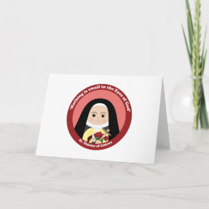 Carte Sainte Thérèse de Lisieux