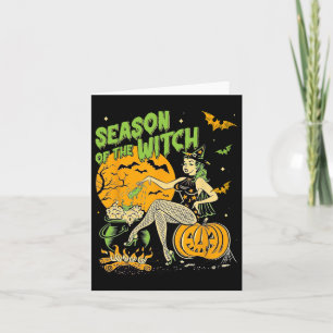 Carte Saison De La Sorcière Halloween Samhain