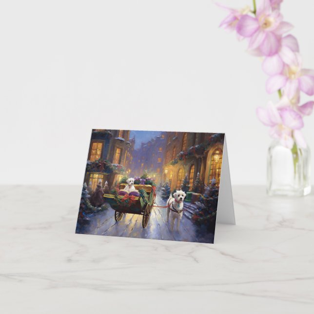 Carte Saison de Noël maltaise (Orchidée)