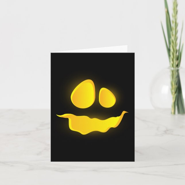 Carte Saison d'Halloween effrayant Bumkin (Devant)