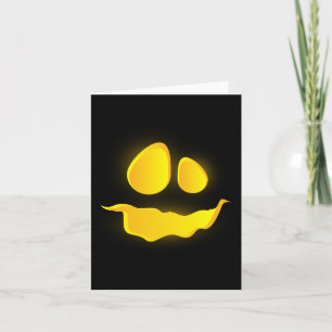 Carte Saison d'Halloween effrayant Bumkin