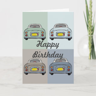 Cadeaux Voiture Drole Joyeux Anniversaire Zazzle Fr