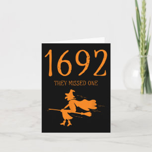 Carte Salem 1692 Ils Ont Manqué Une Drôle Sorcière Hallo